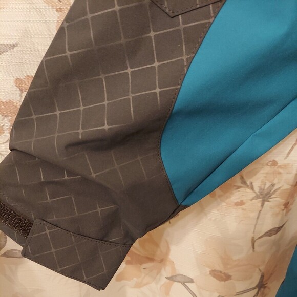 Diamond Candy Womens Large Colorblock Wind-Proof Jacket Coat NEW - Picture 4 of 12